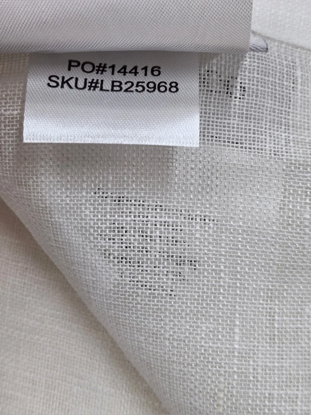 NWT QUINCE Set Of 4 48x84 European Linen Sheer Curtains White 0305